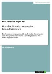 Cover von Gerechte Grundversorgung im Gesundheitswesen