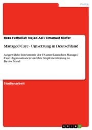Cover von Managed Care - Umsetzung in Deutschland