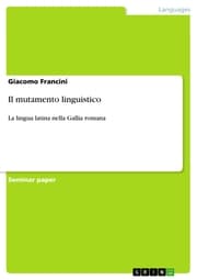 Cover von Il mutamento linguistico