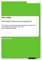 Cover von Technische Innovationen integrieren