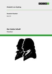 Cover von Der letzte Schuß