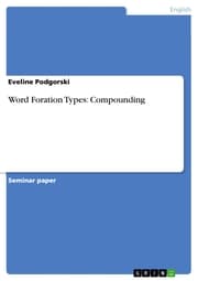 Cover von Word Foration Types: Compounding