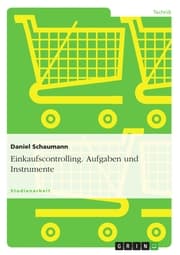 Cover von Einkaufscontrolling. Aufgaben und Instrumente