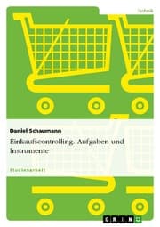 Cover von Einkaufscontrolling - Aufgaben und Instrumente des Einkaufscontrollings