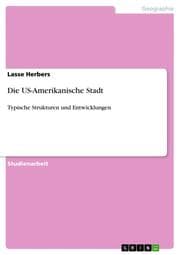 Cover von Die US-Amerikanische Stadt