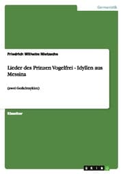 Cover von Lieder des Prinzen Vogelfrei - Idyllen aus Messina