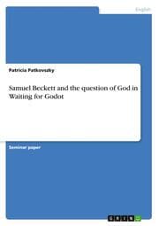 Cover von Samuel Beckett and the question of God in Waiting for Godot