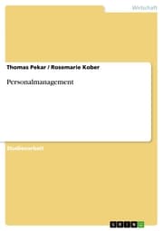 Cover von Personalmanagement