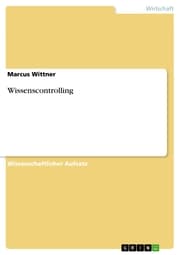 Cover von Wissenscontrolling