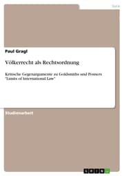 Cover von Völkerrecht als Rechtsordnung