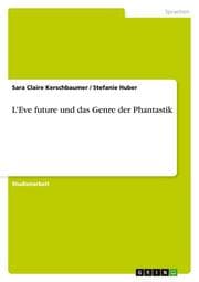 Cover von L'Eve future und das Genre der Phantastik