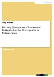 Cover von Diversity Management - Chancen und Risiken kultureller Heterogenität in Unternehmen