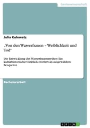 Cover von 'Von den Wasserfrauen - Weiblichkeit und Tod'
