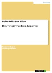 Cover von How To Gain Trust From Employees