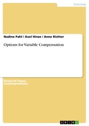 Cover von Options for Variable Compensation