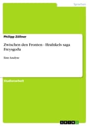 Cover von Zwischen den Fronten - Hrafnkels saga Freysgoða