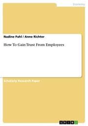 Cover von How To Gain Trust From Employees