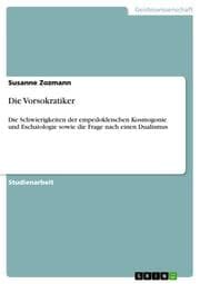 Cover von Die Vorsokratiker