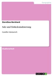 Cover von Salz und Entkolonialisierung