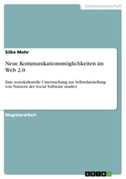 Cover von Neue Kommunikationsmöglichkeiten im Web 2.0