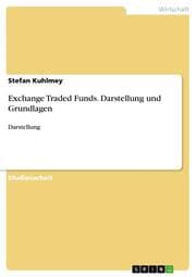 Cover von Exchange Traded Funds - ETF's