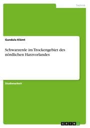 Cover von Schwarzerde im Trockengebiet des nördlichen Harzvorlandes