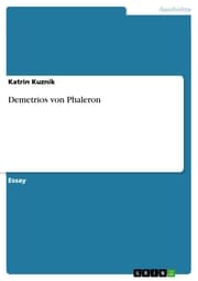 Cover von Demetrios von Phaleron