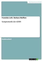 Cover von Symptomatik der ADHS