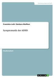 Cover von Symptomatik der ADHS
