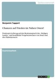 Cover von Chancen auf Frieden im Nahen Osten?
