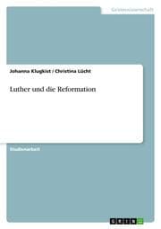 Cover von Luther und die Reformation