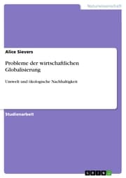Cover von Probleme der wirtschaftlichen Globalisierung
