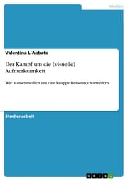 Cover von Der Kampf um die (visuelle) Aufmerksamkeit