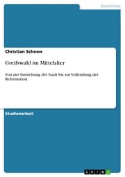 Cover von Greifswald im Mittelalter