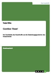 Cover von Goethes 'Faust'
