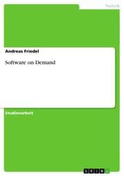 Cover von Software on Demand