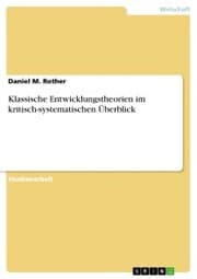 Cover von Klassische Entwicklungstheorien im kritisch-systematischen Überblick