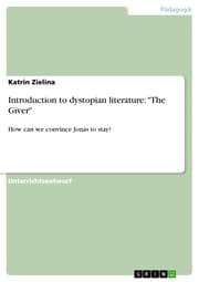 Cover von Introduction to dystopian literature: 'The Giver'