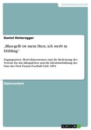Cover von 'Blau-gelb ist mein Herz, ich sterb in Döbling'