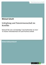 Cover von Schöpfung und Naturwissenschaft im Konflikt