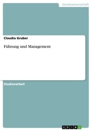 Cover von Führung und Management