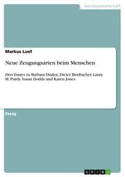 Cover von Neue Zeugungsarten beim Menschen