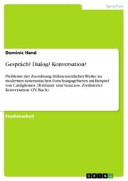 Cover von Gespräch? Dialog? Konversation?