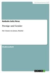 Cover von Prestige und Gender