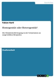 Cover von Homogenität oder Heterogenität?