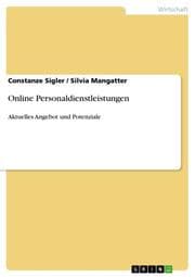 Cover von Online Personaldienstleistungen