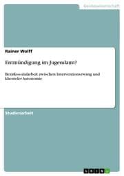 Cover von Entmündigung im Jugendamt?