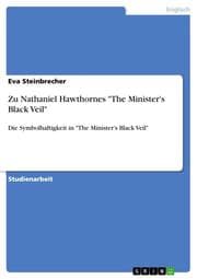 Cover von Zu Nathaniel Hawthornes 'The Minister's Black Veil'