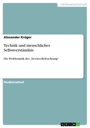 Cover von Technik und menschliches Selbstverständnis