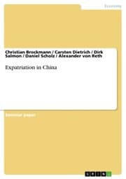 Cover von Expatriation in China